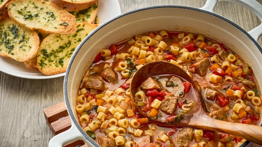 Spicy Meatball Sub Soup