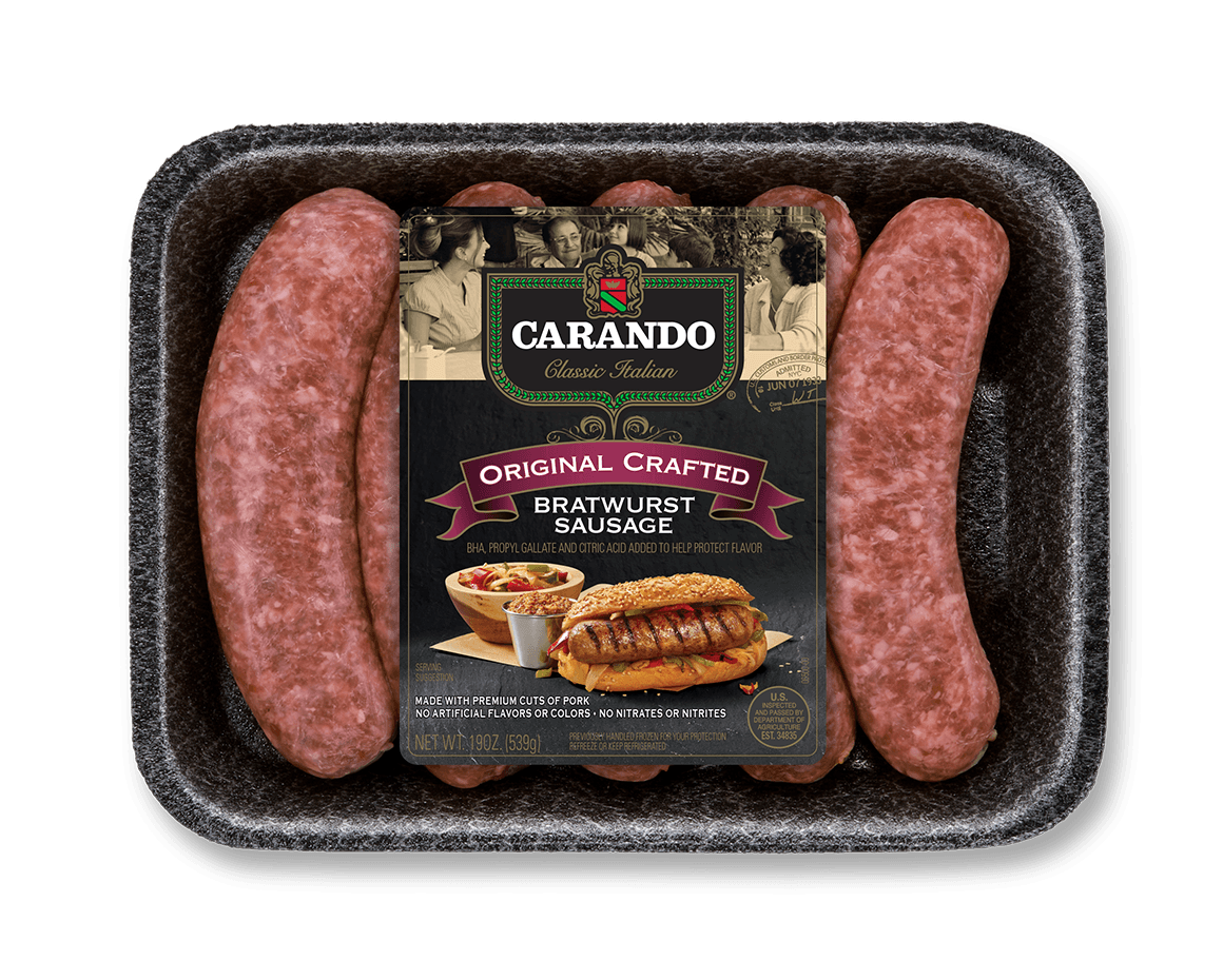 Original Crafted Bratwurst Sausage