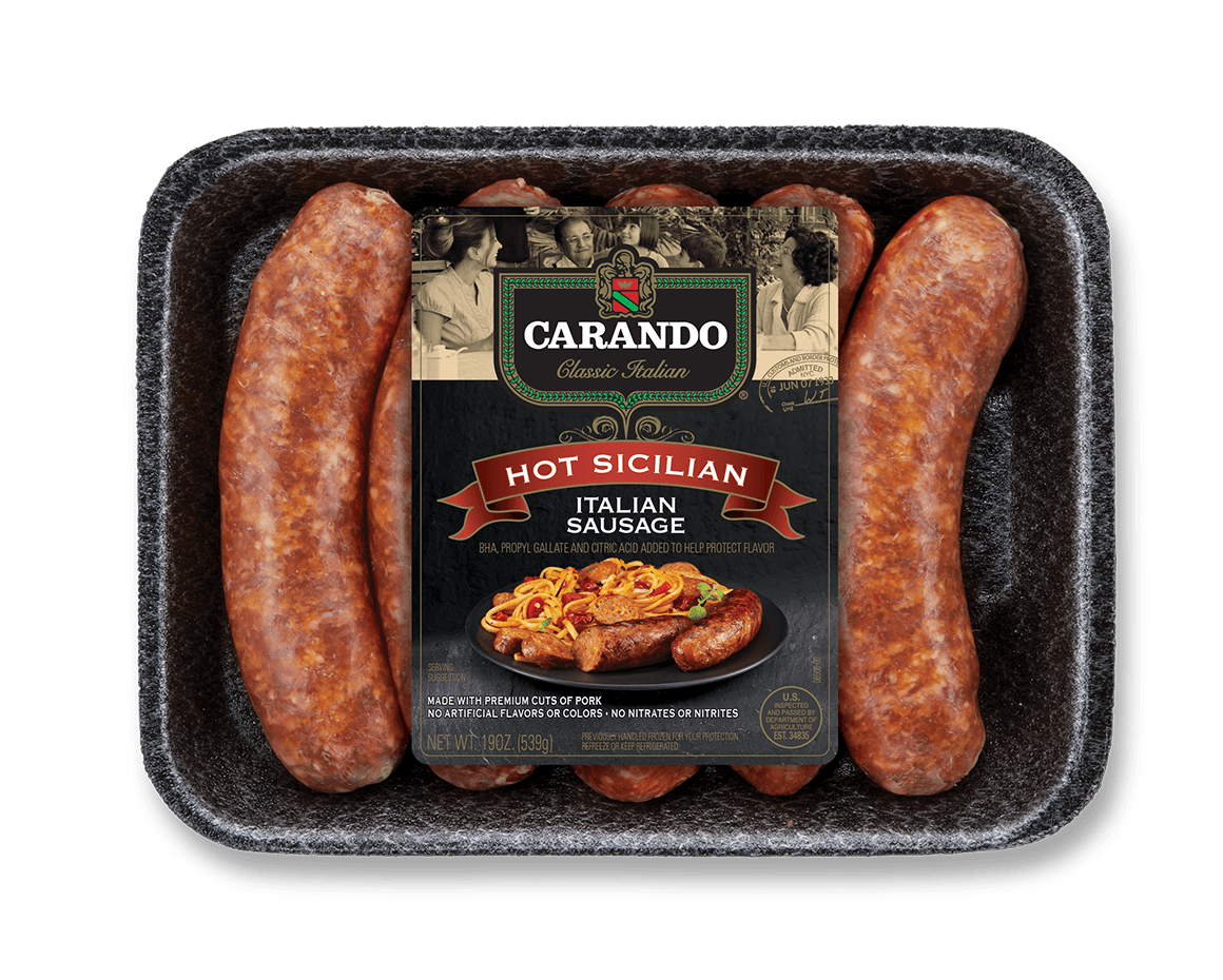 Hot Sicilian Italian Sausage
