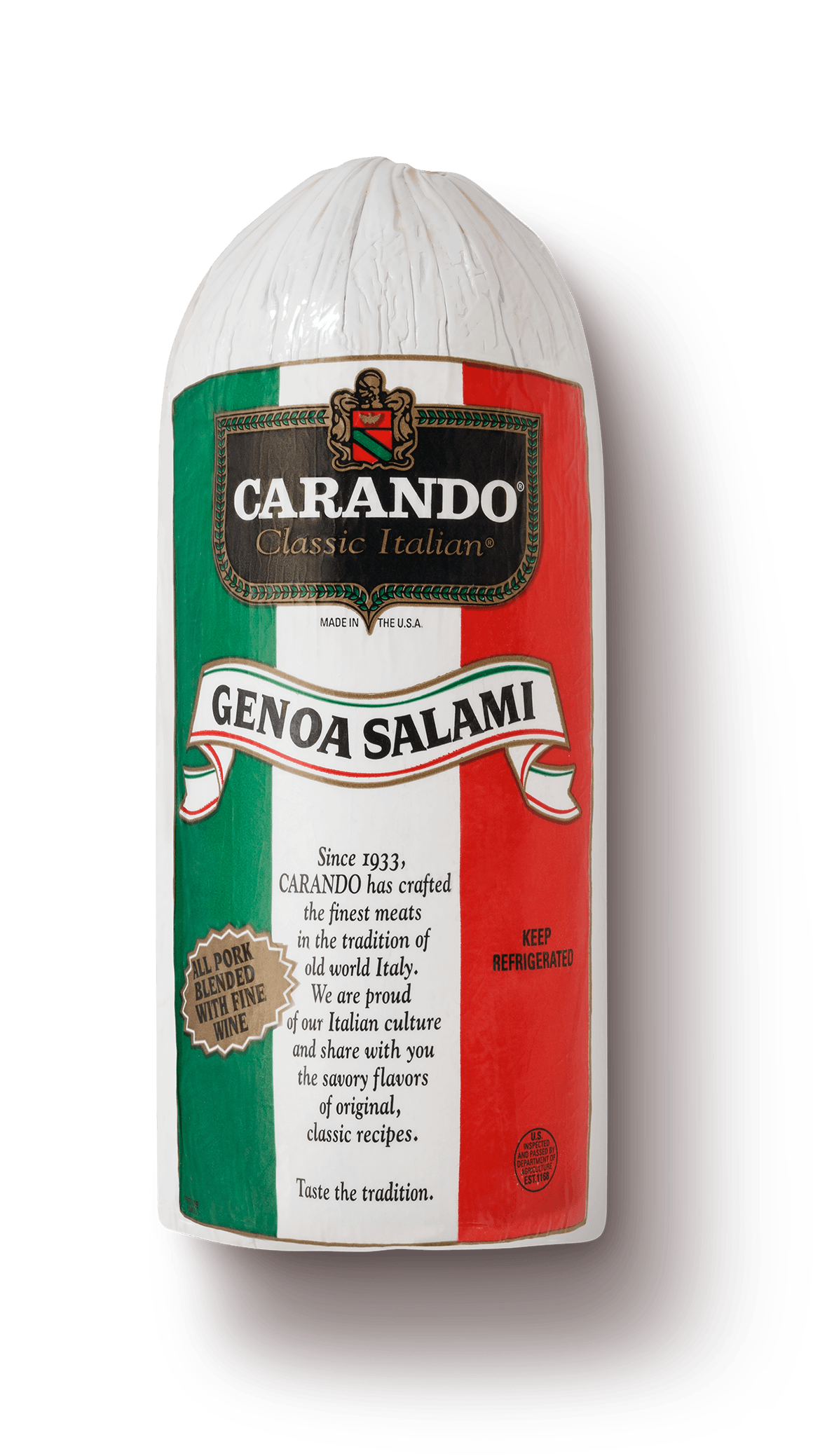 (All Pork) Classic Genoa Salami