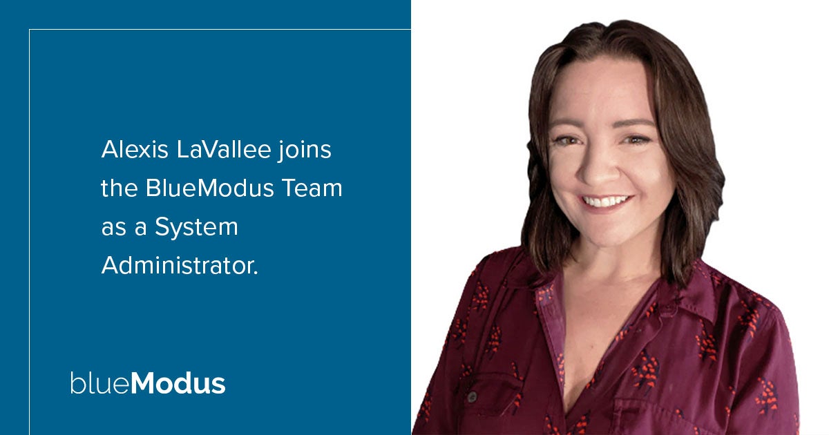 BlueModus Grows Infrastructure Team with Addition of Alexis LaVallee