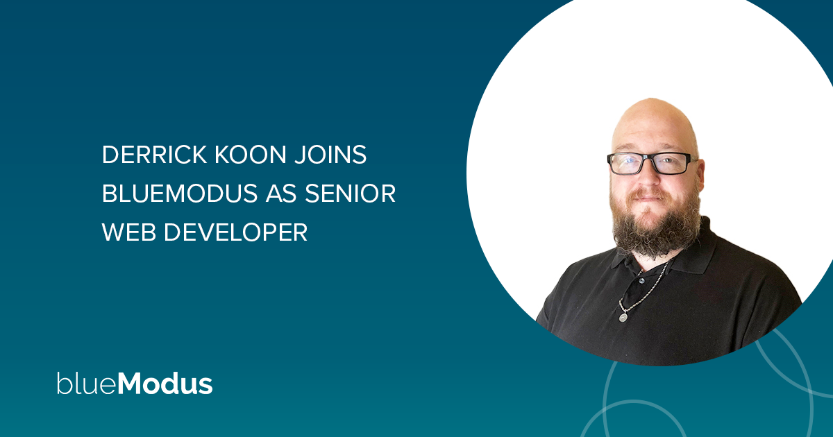 Derrick Koon Joins BlueModus as Senior Web Developer 