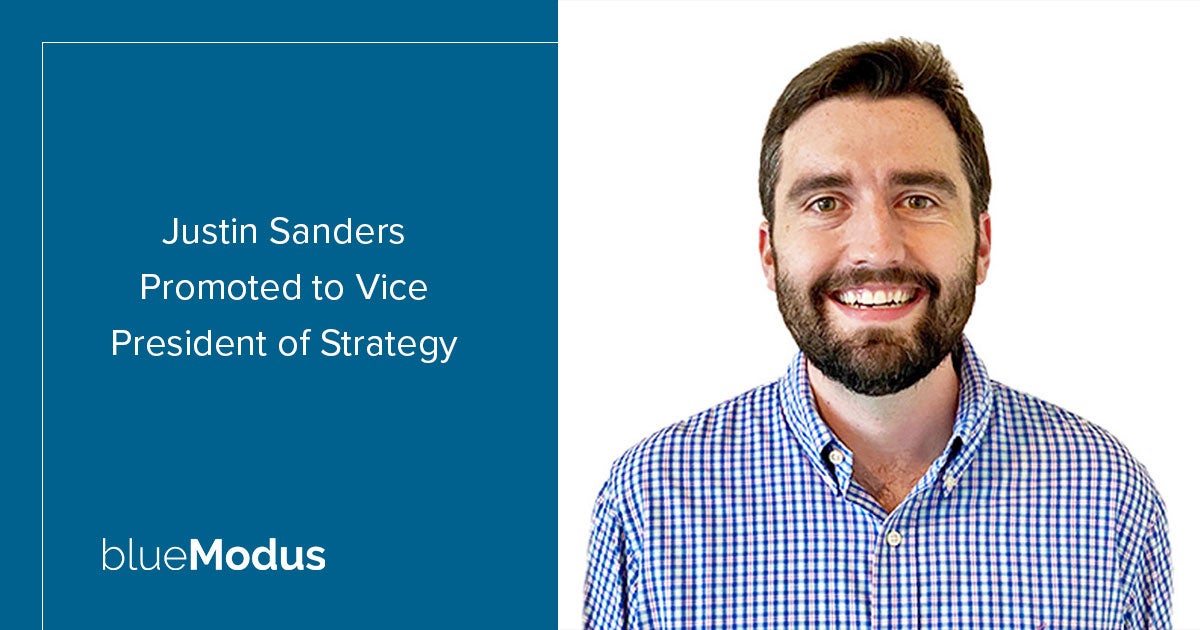 Justin Sanders Promoted to Vice President of Strategy