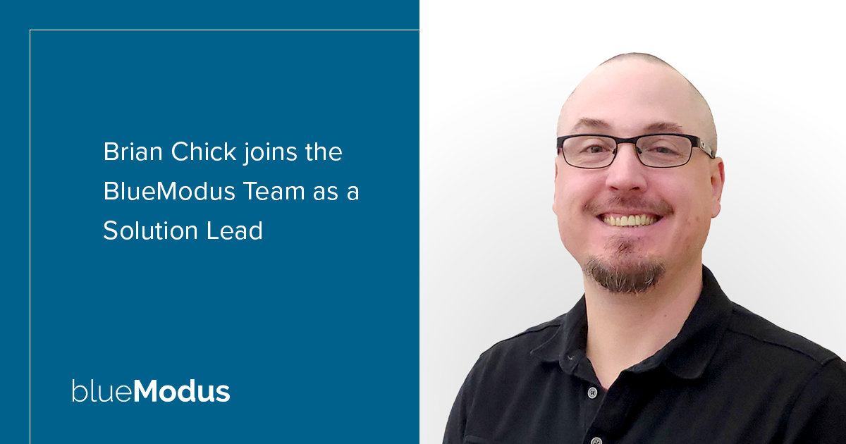 Brian Chick Brings Technical Talents to BlueModus 