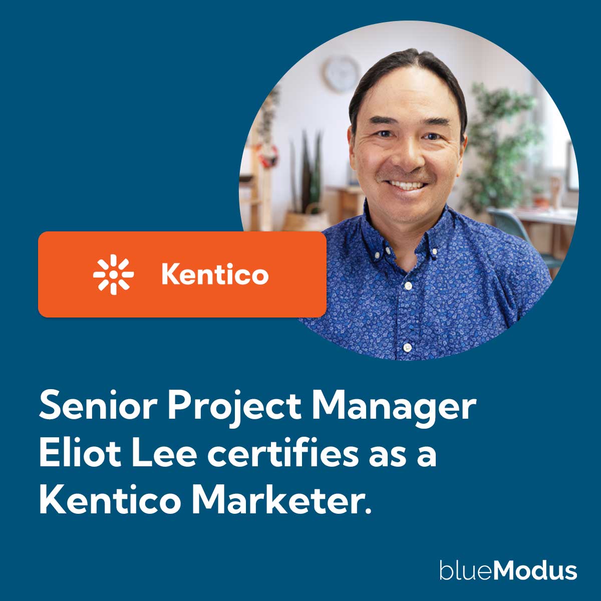Eliot Lee Adds Kentico Marketer Certification