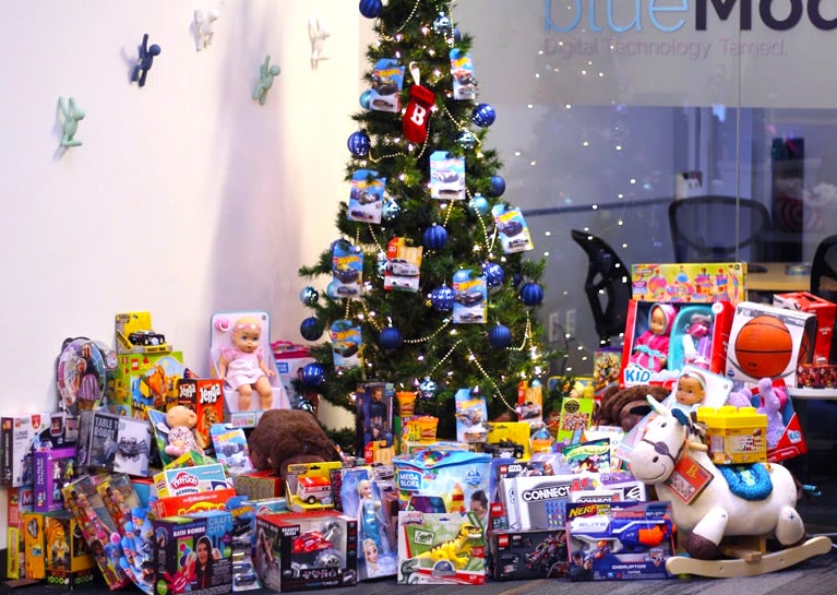 BlueModus Carries on Holiday Toy Drive Tradition