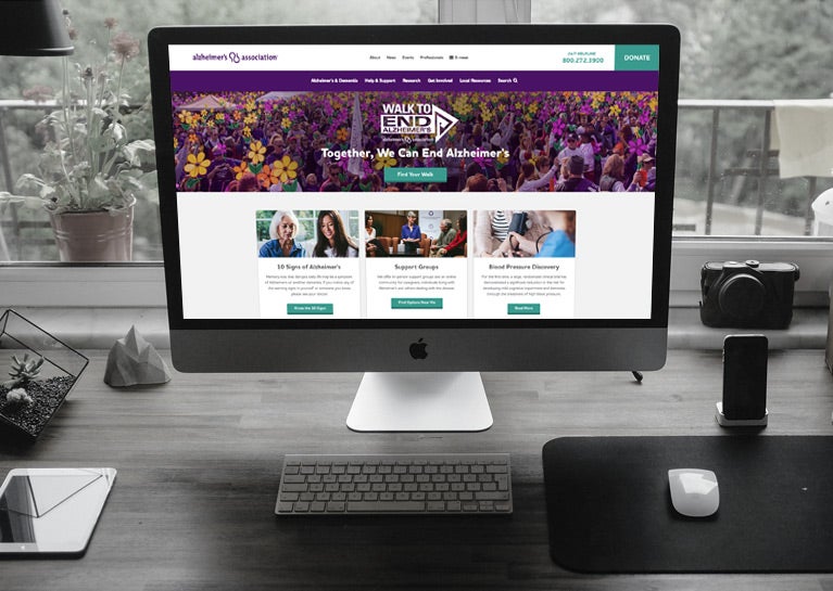 BlueModus and BlueKey Launch New Alzheimer’s Association Website