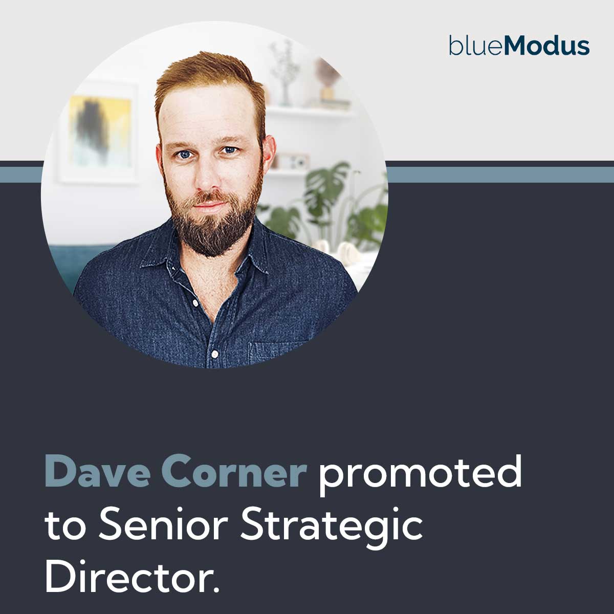 Dave Corner Promoted to Senior Strategic Director