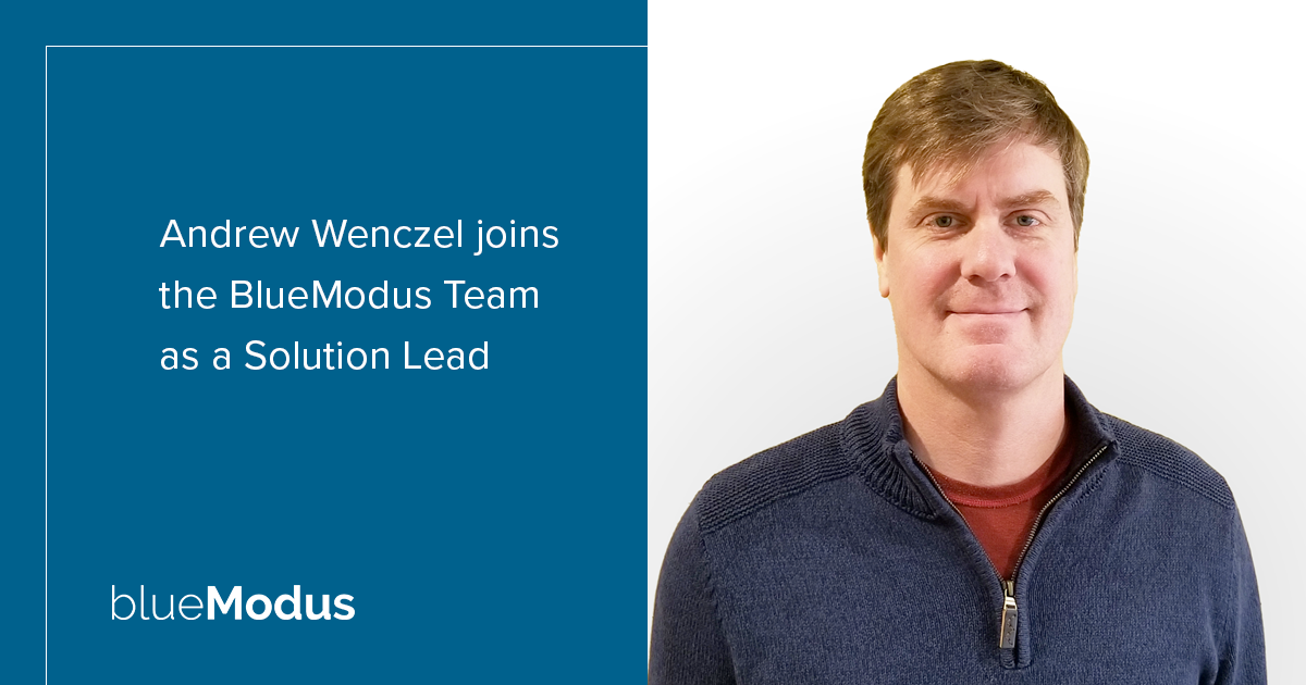 Andrew Wenczel Brings Technical Talents to BlueModus