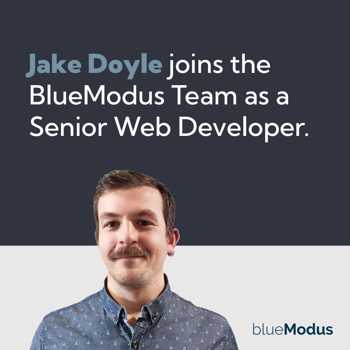 Jake Doyle Joins BlueModus as Senior Web Developer