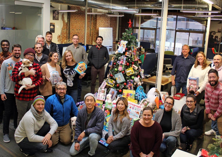 BlueModus Team Gives Generously in Annual Toy Drive
