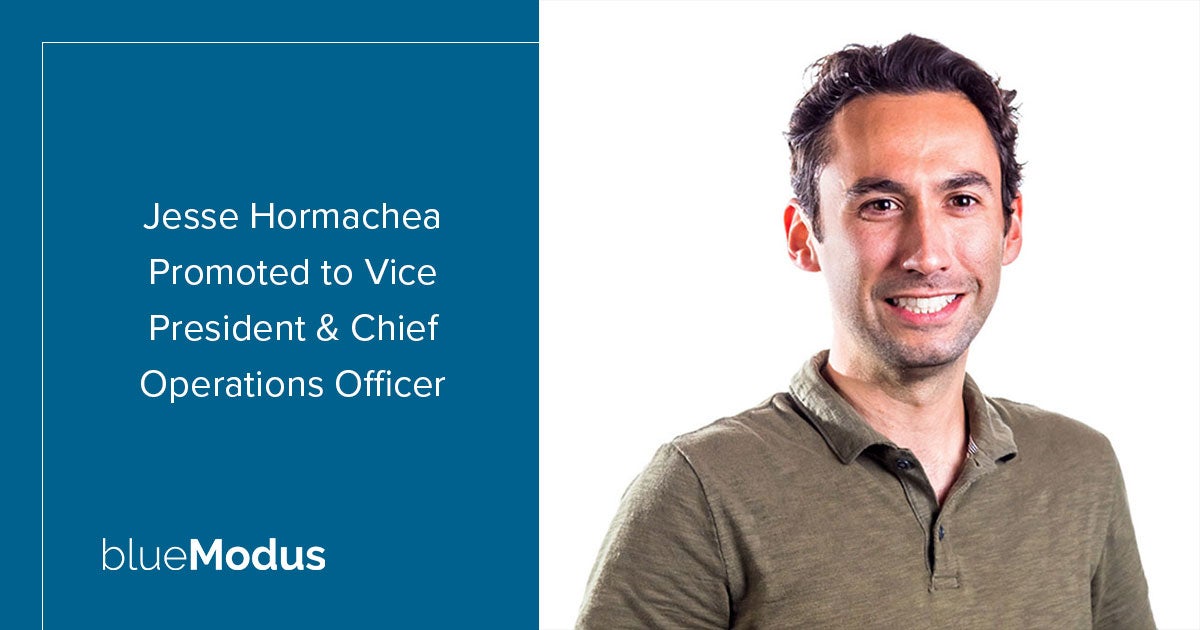 Jesse Hormachea Promoted to Chief Operations Officer