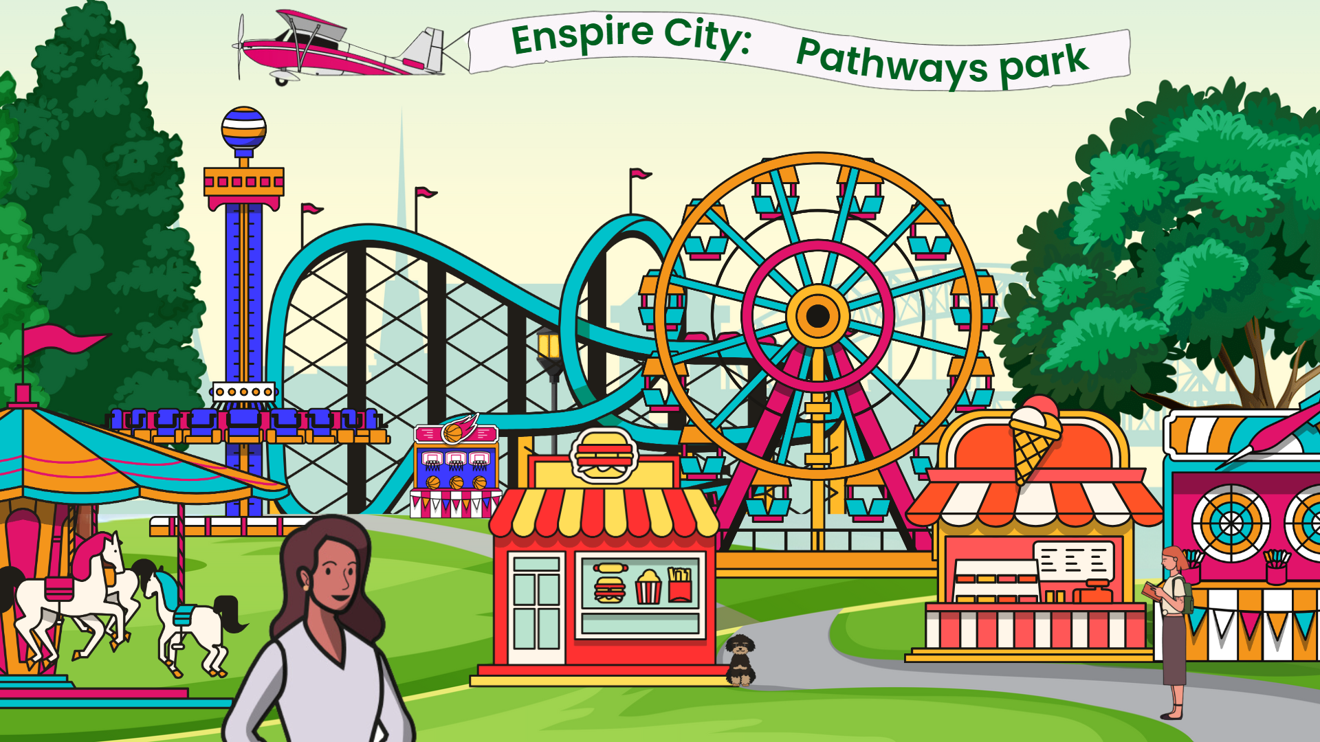 Pathways zone background