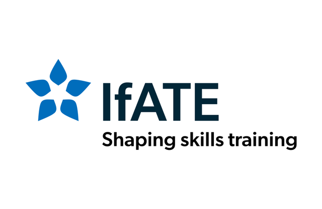 IfATE logo that reads IfATE shaping skills training.