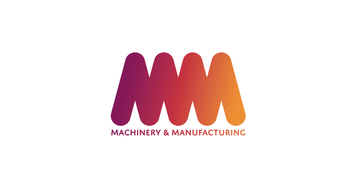 Machinery & Manufacturing logo on a white background