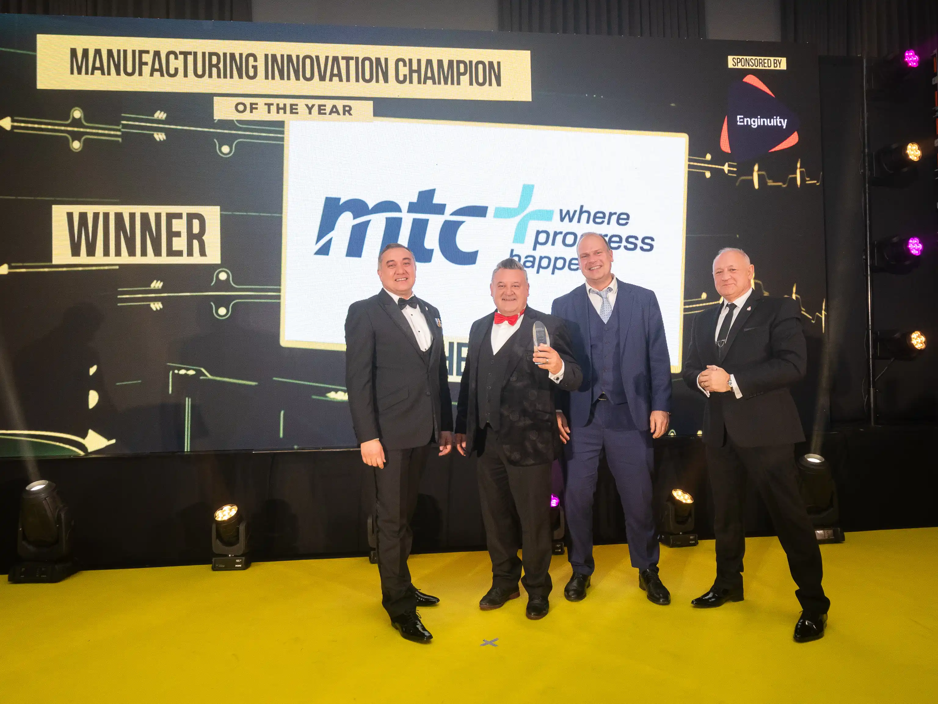 Winners at the MTC where progress happens awards