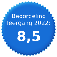 beoordeling leergang 2022: 8,5