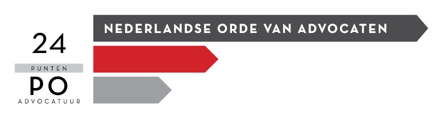 Logo Nederlandse Orde van Advocaten (NOvA) 24 PO punten