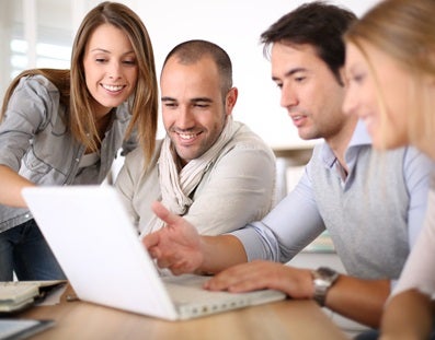 Team working together