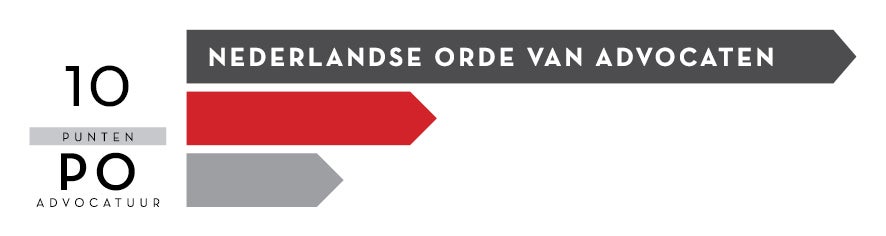 Logo Nederlandse Orde van Advocaten (NOvA) 10 PO punten