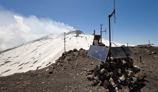  ice and volcano