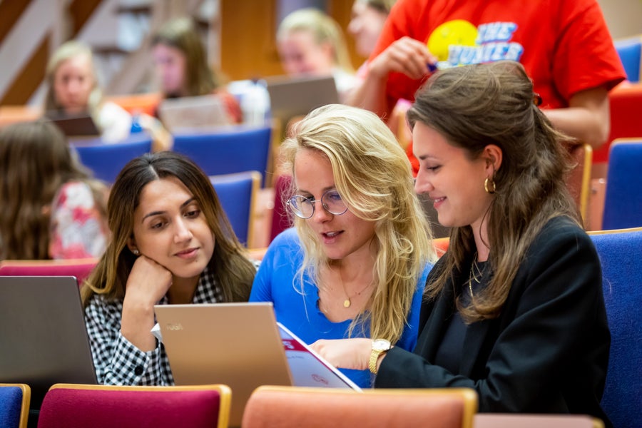 College op de Faculteit der Geneeskunde VU