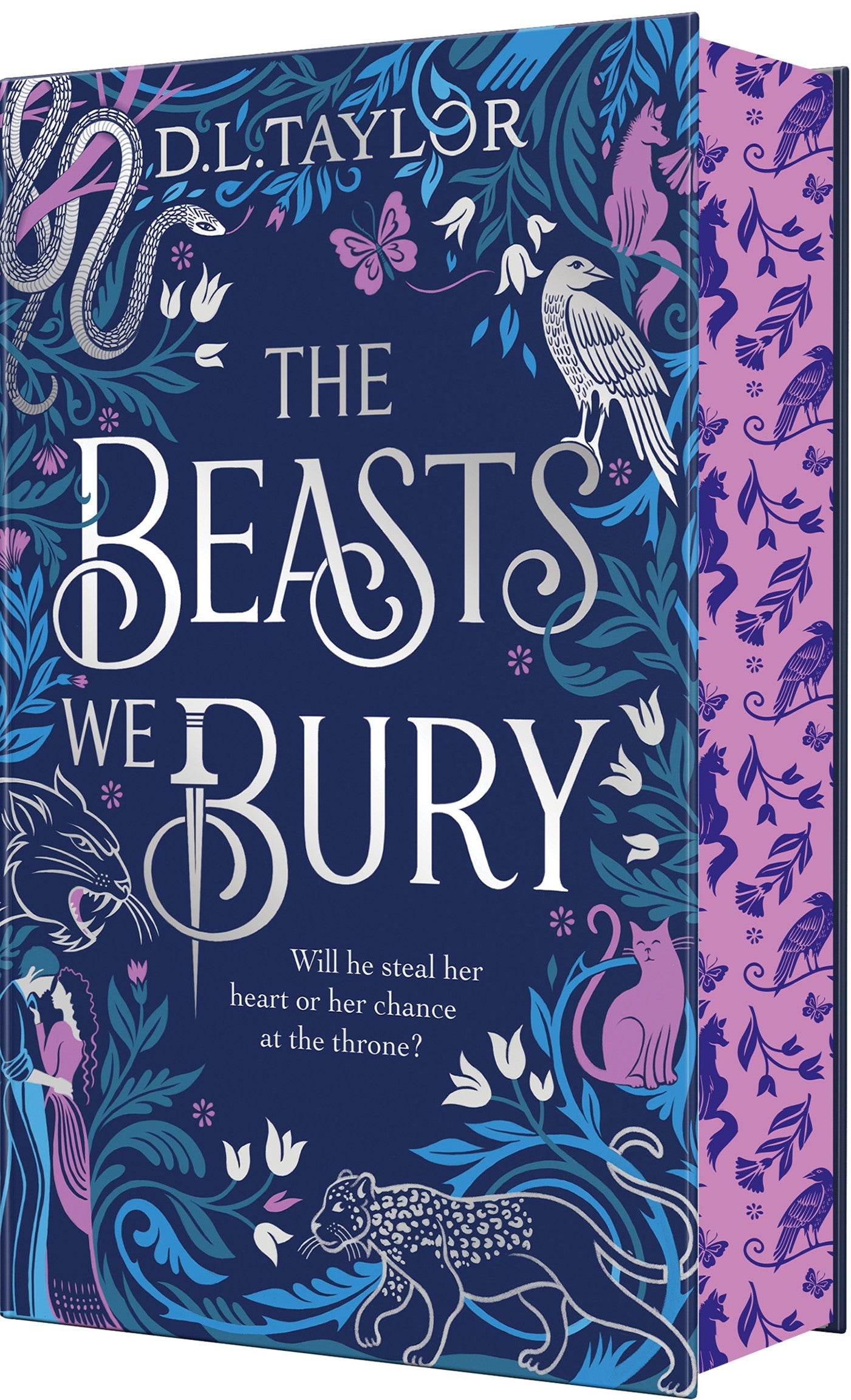 Book cover for The Beasts We Bury: SPRAYED EDGE EDITION