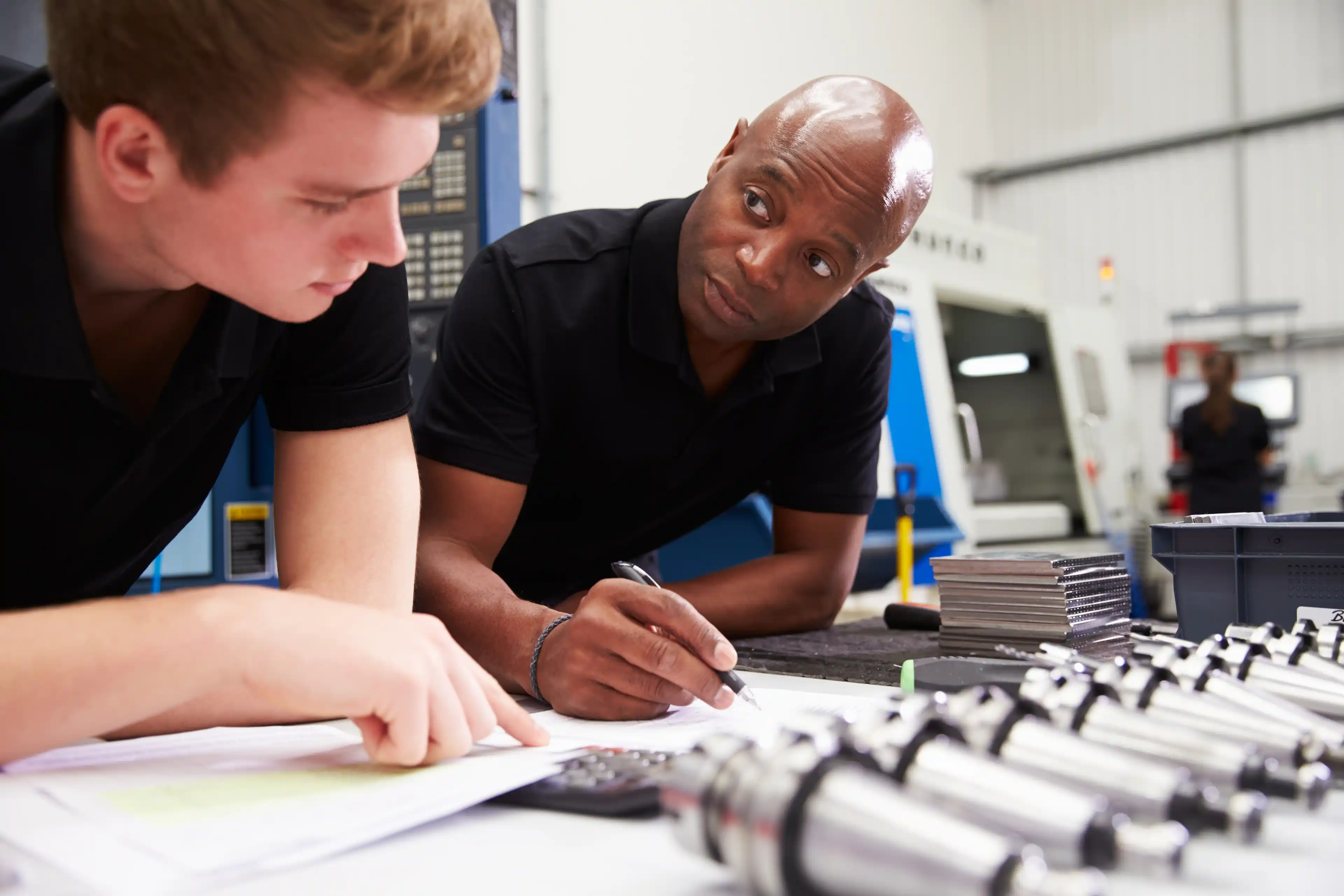 Teaching a manufacturing qualification