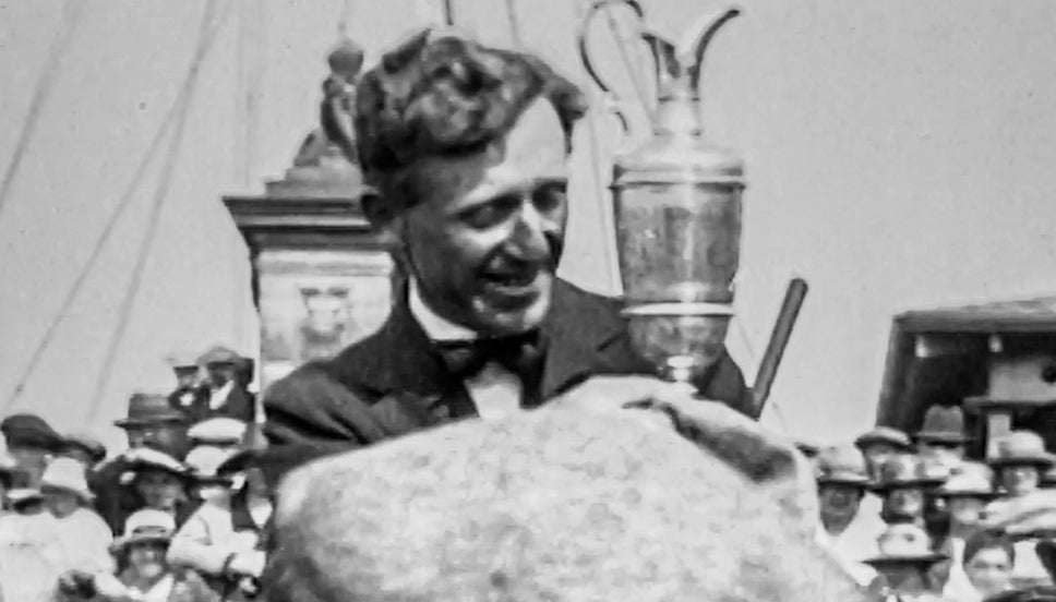 Jock Hutchison, the first Open winner to represent the United States of America
