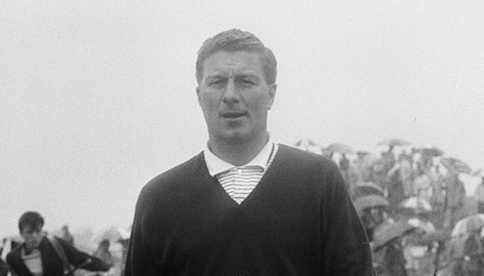 Peter Thomson, who won The Open once again in 1958