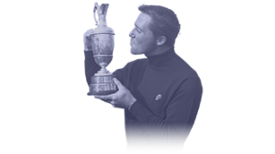 Gary Player following his Open win in 1968