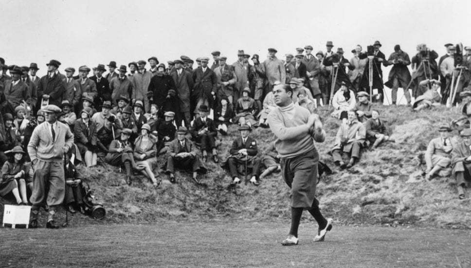 Walter Hagen, who won The Open for the fourth time in 1929