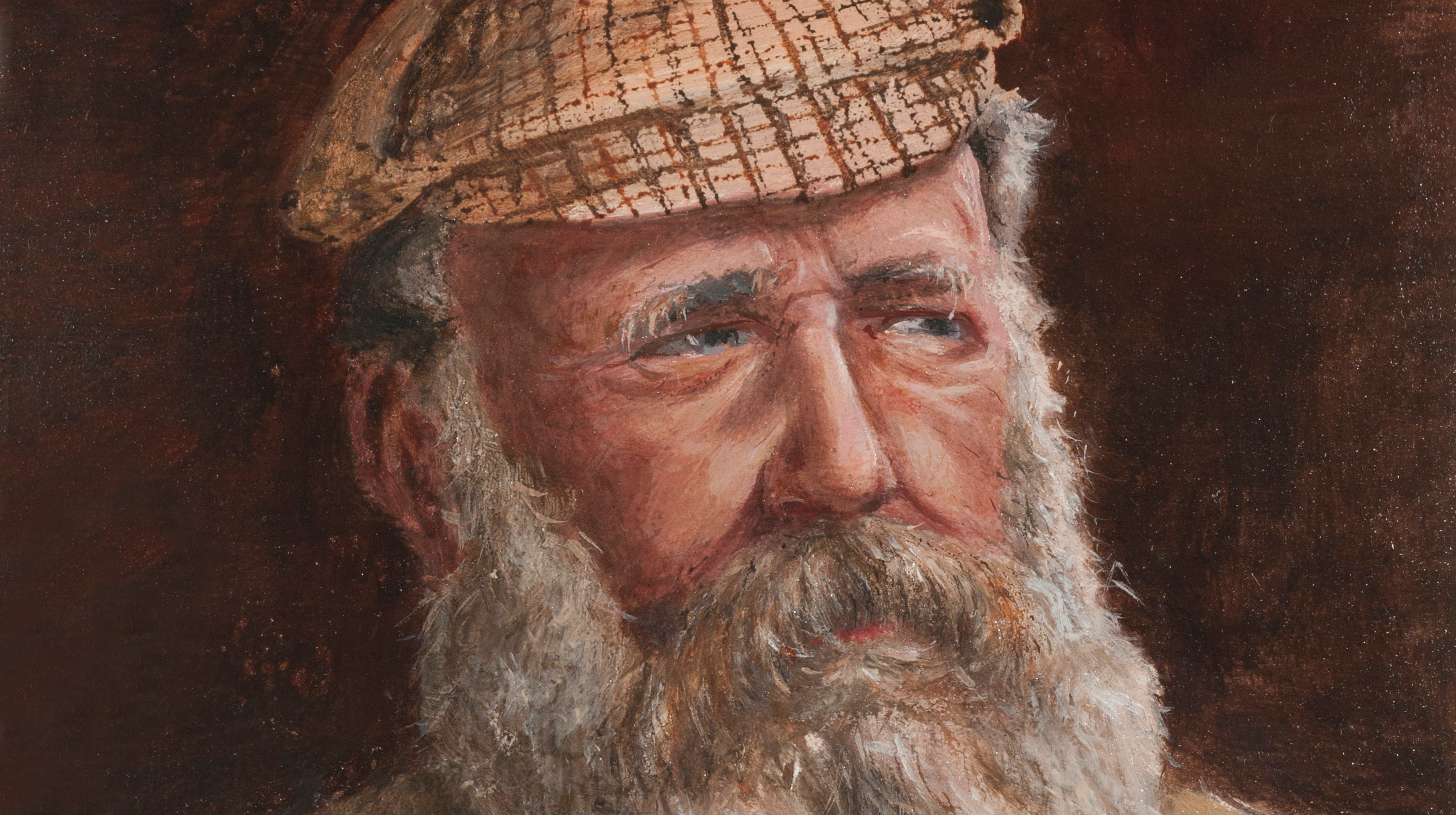 A painting of Old Tom Morris