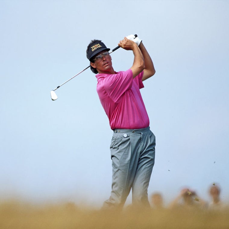 Ian Baker-Finch in the final round at Royal Birkdale in 1991