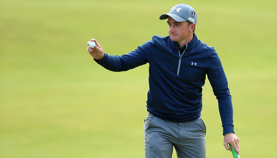 Paul Dunne at The Open in 2015