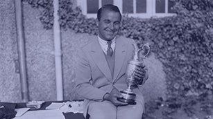 Gene Sarazen, the Champion Golfer of 1932