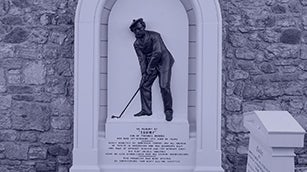 The grave of Young Tom Morris