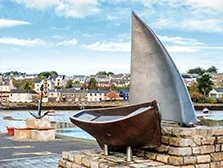 View of Kinsale harbour. County Cork