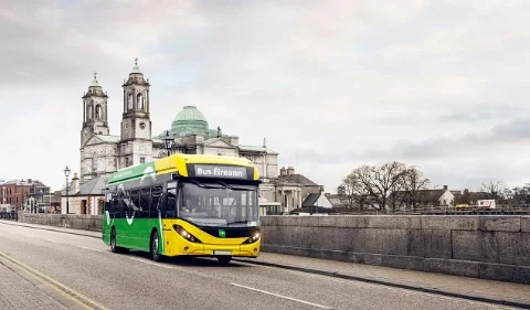 Bus Éireann - Electric Bus Athlone