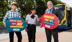 Navan Town Services: Extended Routes Route NV1 and Enhanced Stops and Timetables for Route NV2