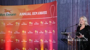 Bus Éireann CEO at National GEM, go the extra mile, awards