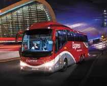 Expressway Bus coming from Dublin Airport