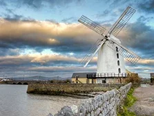 Blenerville windmill in Tralee, Co. Kerry in Ireland.