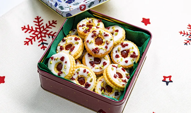 Adventkranz Kekse