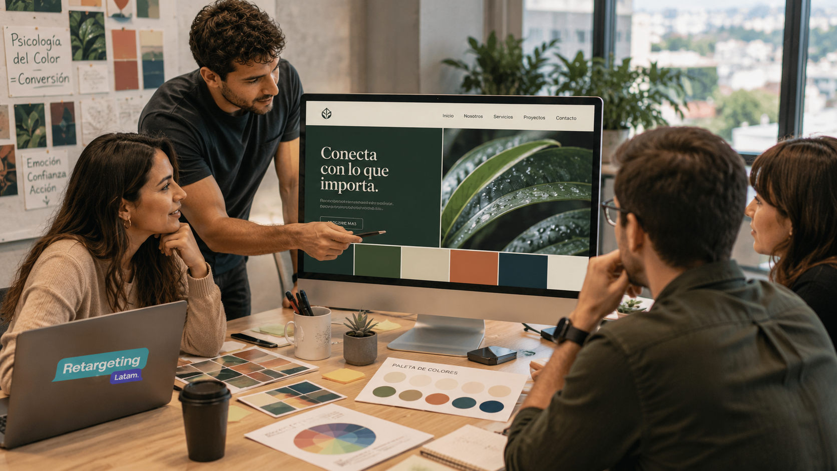 El Poder Silencioso de la Conversión: Psicología del Color en el Marketing Digital de 2026