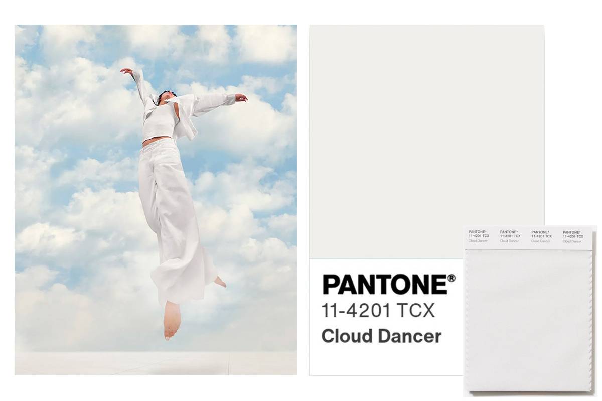 Cloud Dancer: el blanco que marcará el 2026 según Pantone