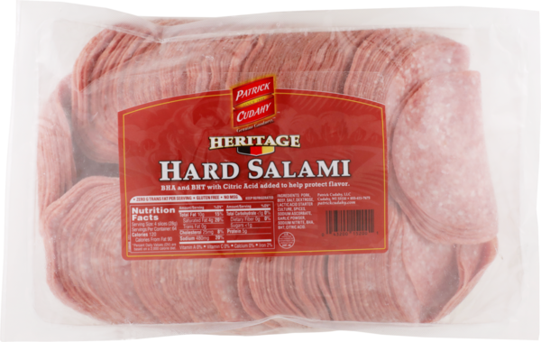 Deli Sliced Hard Salami - 4 lb.