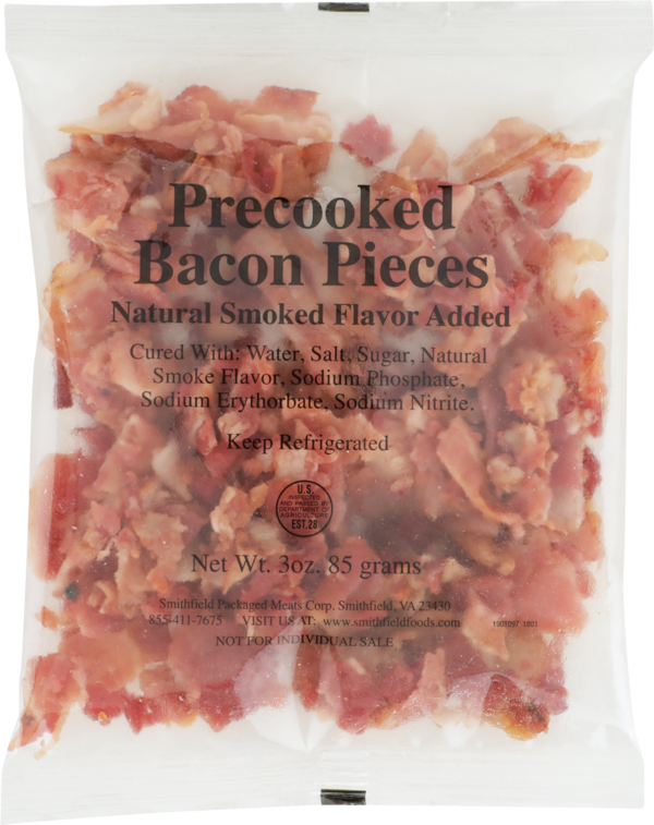 Fully Cooked Bacon Topping