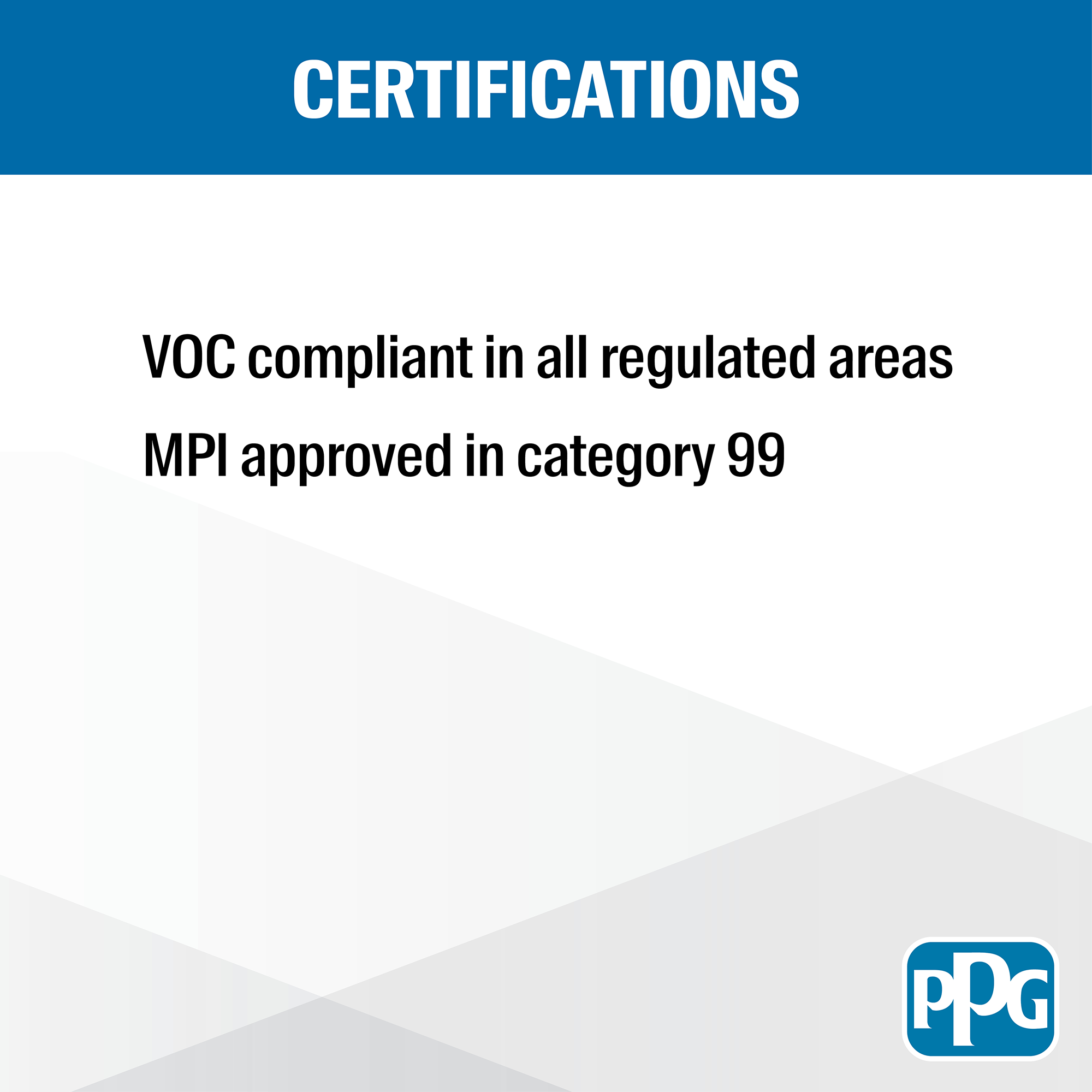 Plex Seal Certifications