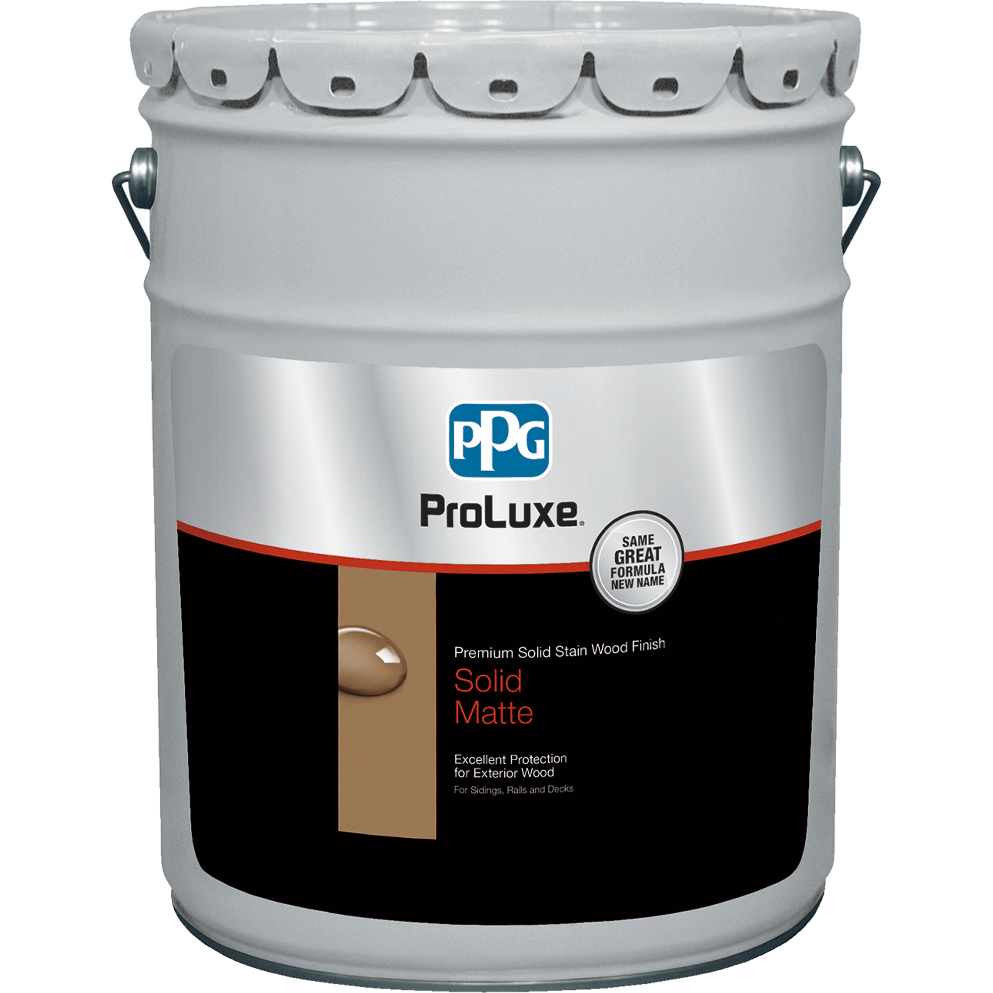PROLUXE<sup>®</sup> Premium Solid Stain Wood Finish 5 Gallon